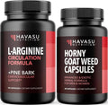 HAVASU NUTRITION Horny Goat Weed Capsules for Men &amp Women (30 Servings) &amp French Maritime Pine Bark Extract Capsules (30 Servings)