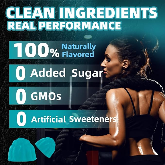 Creatine Monohydrate Gummies 9000mg for Men &amp Women Potent Creatine Supplement 5g Chewables Creatine Per Serving Pre-Workout Gummies for Enhanced Strength Energy &amp Muscle Growth - 120 Count