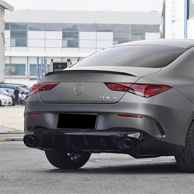 Car Trunk Tail Wing Body Kit Spoilers for Cars Trunk Wing Spoiler Compatible with Benz CLA Class C118 CLA180 2020-2022