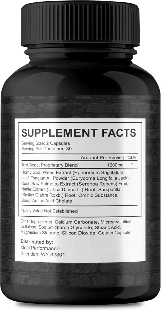 Garaherb Male Supplement Official Garaherb Capsulas - Maximum Strength All Natural Formula for Energy Stamina &amp Performance Advanced Formula Garaherb Supplement for Men Reviews (5 Pack)