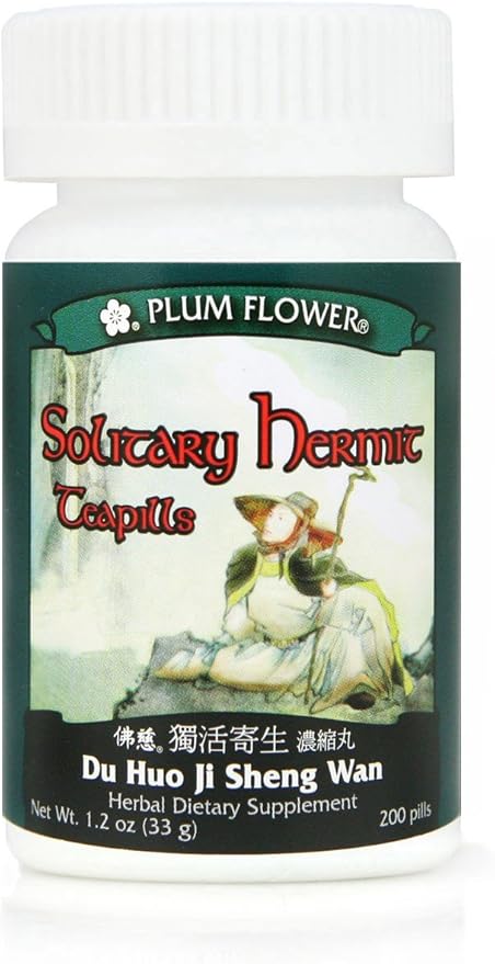 3 Pack of Solitary Hermit Teapills Du Huo Ji Sheng Wan 3 x 200 Pills