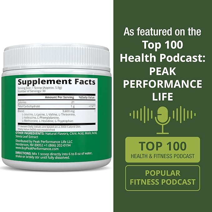 All 9 Essential Amino Acids Powder. Pre + During + Post Workout with EAAs + BCAAs for Energy Muscle Growth and Recovery. Non-GMO BCAA and EAA Powders for Men + Women. 3rd Party Tested. Lemon Lime