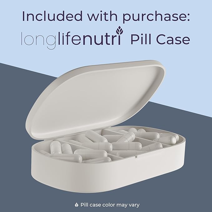 LongLifeNutri SAM-e 400mg – 120 Vegetarian Capsules Methylated S-Adenosylmethionine for Joint Mobility &amp Flexibility 2-Month Supply No Fillers GMP Certified Made in USA