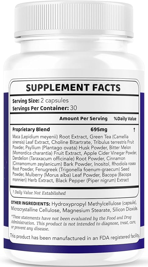 (2 Pack) Marobrain Capsules - Official Marobrain Supplement Pills Daily Support Brain &amp Mermory Focus All Natural Advanced Premium Formula for Overall Health &amp Wellness 120 Capsules for 2 Mo