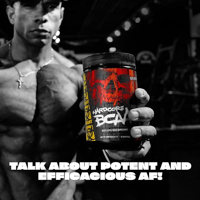 Mutant Hardcore BCAA - Pre Intra or Post Workout – BCAA Next Level branched-Chain Amino Acids Supplement – Hydration + Recovery - 30 Serving - Mango