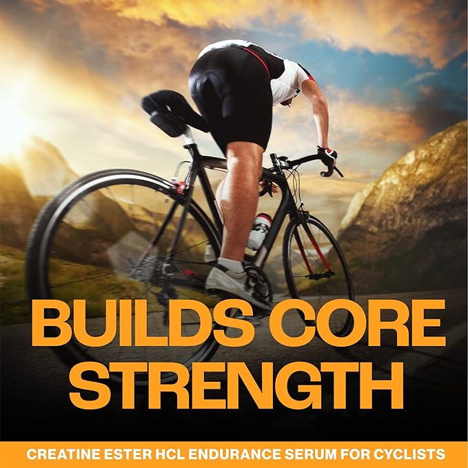 MMUSA Cyclist-Optimized Creatine Serum. Amplifies Cycling Sports Performance Boosts Nitric Oxide Levels Stamina Energy Endurance &amp Focus. Fights Fatigue &amp Lactic Acid Build Up. Cherry 5.1