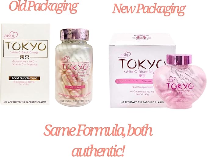 Tokyo White C-Block Dyfage Glutathione 60 Capsules
