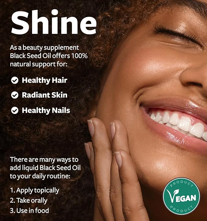 Black Seed Oil Liquid &amp Sea Moss (2-Month Supply) Sea &amp Seed Fusion Bundle - Black Seed Oil Liquid (16fl.oz) Premium Cold-Pressed Clack Cumin Seed Oil &amp Organic Irish Sea Moss with BioPeri