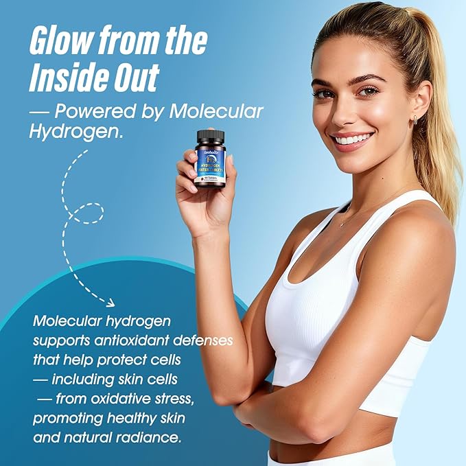 Hydrogen Water Tablets 150mg Magnesium – 10 PPM Molecular Hydrogen Tablets for Drinking Water Supports Healthy Aging Cellular Energy Recovery &amp Brain Health – Gluten-Free Raspberry 90 Tablets