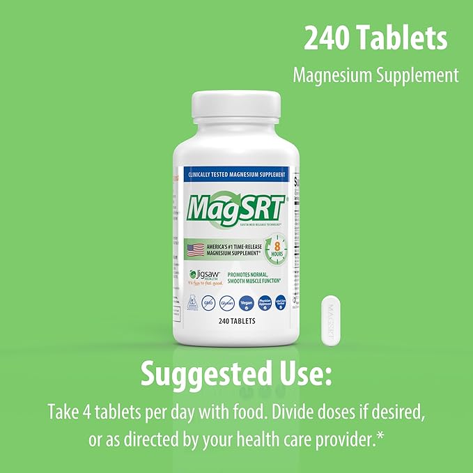 Jigsaw Health Bundle | MagSRT 240 Tablets and Alaskan Cod Liver Oil 180 Softgels