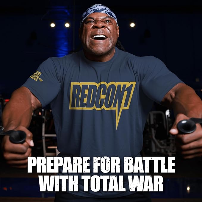REDCON1 Total War Pre Workout Orange Crush - Contains 320mg of Caffeine from Green Tea Juniper &amp Beta Alanine - Pre Work Out with Amino Acids to Increase Pump Energy + Endurance (30 Servings)