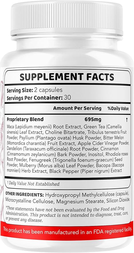 (3 Pack) Glyco Balancer Capsules - Official GlycoBalancer Supplement Support Pills Advanced Formula All Natural Premium Ingredinets for Health Support Vitamins and Wellness 180 Capsules for 3 Months