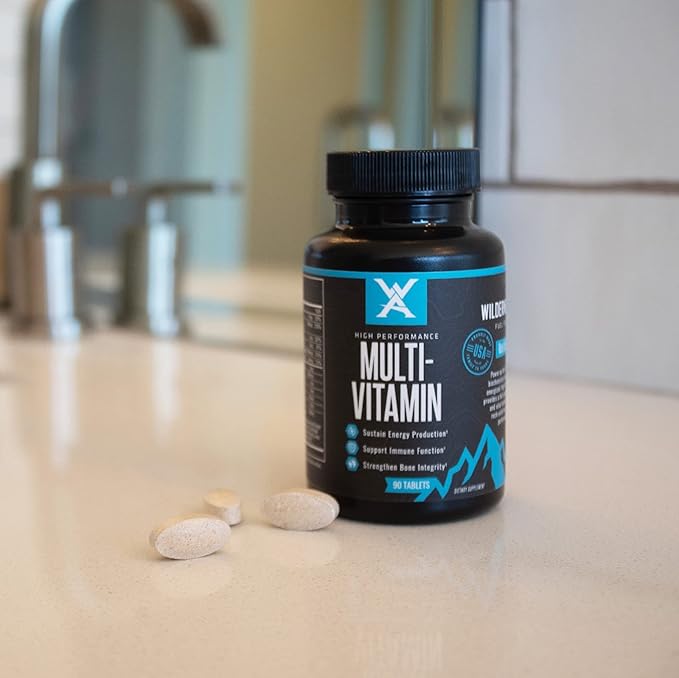 Wilderness Athlete - High Performance Multi Vitamin | Daily Multivitamin for Men &amp Women - Adult Vitamins Supplement with Chromium and Vanadium - Men's &amp Women's Multivitamin