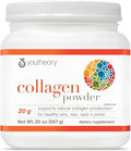 Youtheory Collagen Powder - 20 g Hydrolyzed Collagen Peptides - with Vitamin C Biotin &amp Amino Acids - Supports Joint &amp Bone Health* - Unflavored - 20 oz (21-Day Supply)