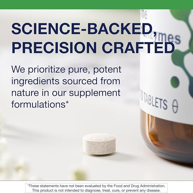 Metagenics SpectraZyme - High‑Potency Pancreatic Enzyme Supplement* - Supports Digestion of Proteins Fats &amp Carbohydrates* - Non‑GMO Gluten‑Free - 90 Capsules
