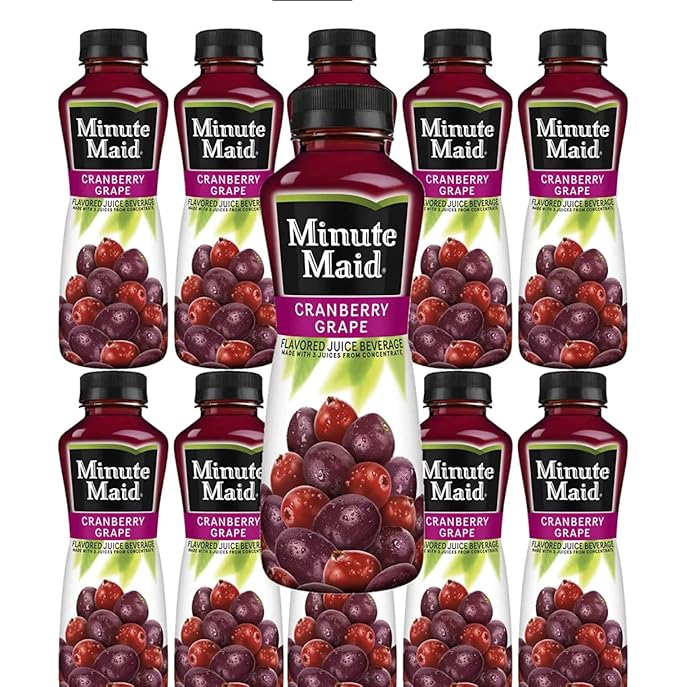 Minute Maid Cranberry Grape 12 Oz Pack Of 24