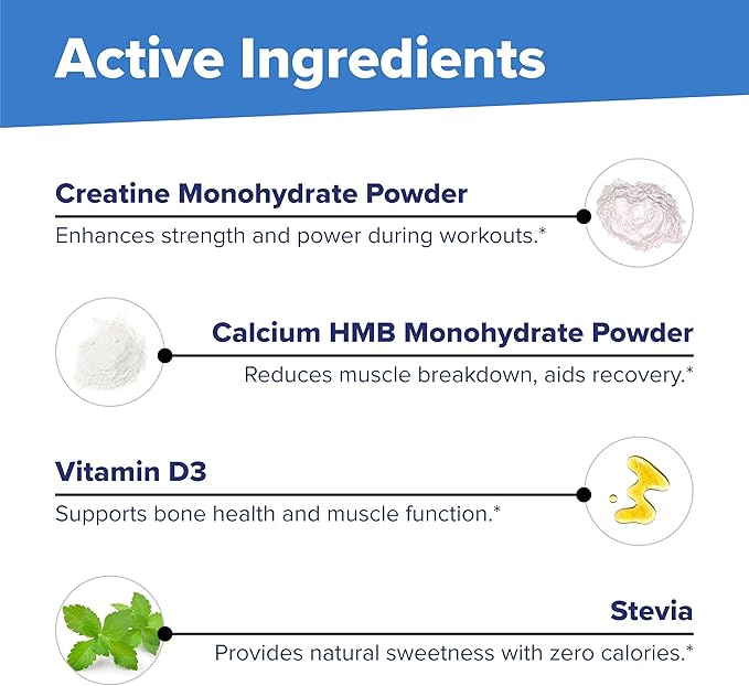 Superior Source Creatine HMB - Creatine Monohydrate for Muscle Recovery &amp Exercise Support - Dye-Free - Unflavored 8.75 oz