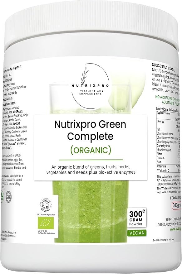 Green Complete Organic Powder Blend of Greens