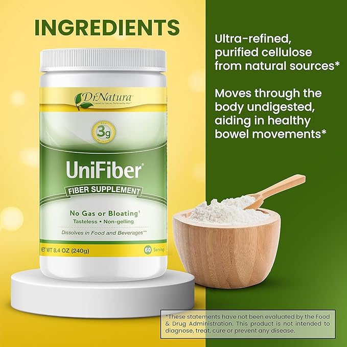 Dr. Natura® Unifiber Natural Fiber Supplement 8.4-Ounce (Pack of 2)