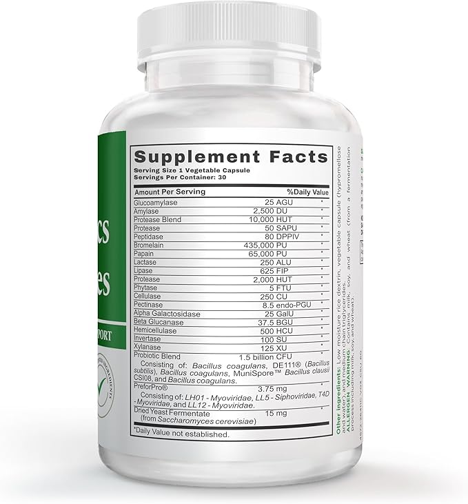 DR VITAMIN SOLUTIONS Thermogenic Fat Burner &amp Probiotics Digestive Enzymes with Prebiotics for Digestive Health &amp Bloating Relief for Women &amp Men - Bundle 90 Caps