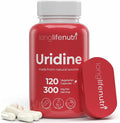 LongLifeNutri Uridine Monophosphate 300mg – Choline Precursor &amp Synaptic Function Nootropic for Focus &amp Mental Performance 120 Vegetarian Capsules 4-Month Supply GMP Certified Made in USA