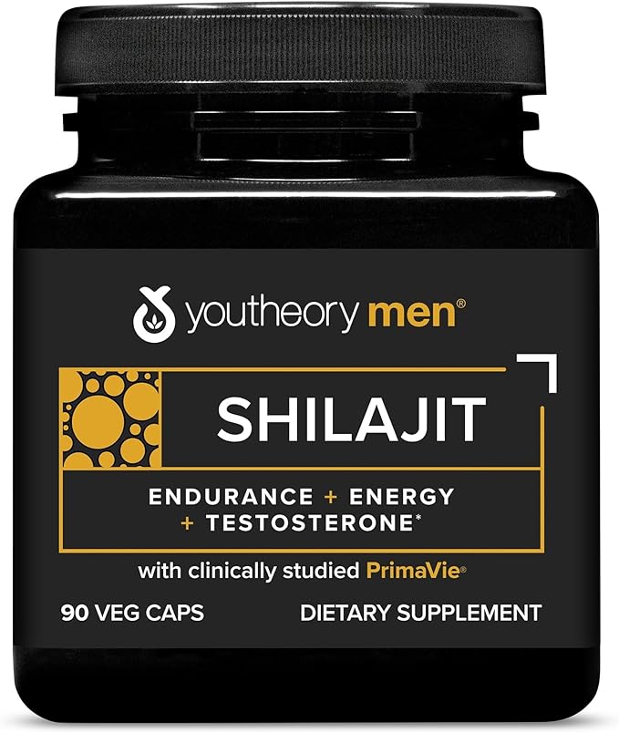 Youtheory Men's Shilajit Capsule 90 Vegetarian Capsules