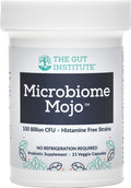 Microbiome Mojo 2-in-1 High Potency Probiotics - 100 Billion CFUs Plus 500 Million viable Soil-Based Probiotics per Capsule - 28 Count - No Refrigeration Needed - Made in The USA