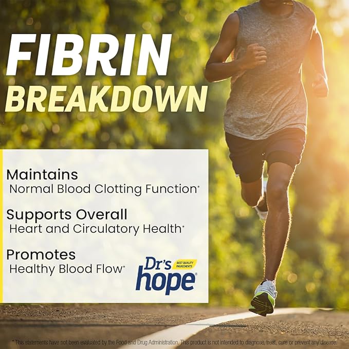 Neprigen MD™ Multi Enzyme Blend 30000 FU Multi-Enzyme Nutritional Supplements Support Blood Circulation and Fibrin Protection 150 Veggie Capsules Made in the USA