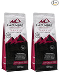 La Cumbre Specialty Coffee Ground Medium Roast Arabica Beans Low Acid Gourmet Vegan Kosher &amp Keto Friendly Natural Process 12 oz 2 Pack