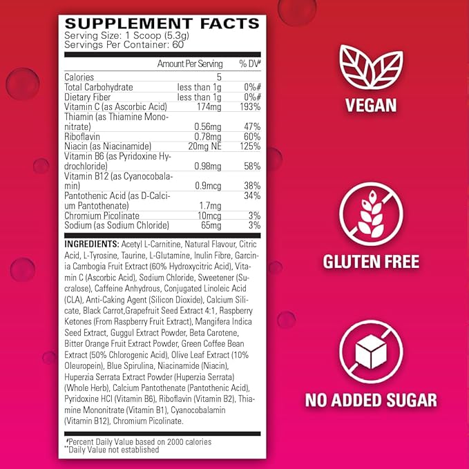 EHP Labs OxyShred Thermogenic Fat Burner - Pre-Workout Powder with L-Glutamine Acetyl L-Carnitine Metabolism Booster Weight Loss Appetite Control Energy Drink Dr. Soda Pop 60 Servings