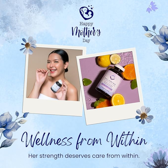 Relumins Advance White Active Glutathione Complex - Max Dose 900mg Glutathione with 6X Boosters ALA &amp NAC - Anti-Aging &amp Skin Supplement Mother's Day Wellness - 60 Caps x 10 Bottles