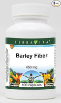 Barley Fiber - 450 mg (100 Capsules ZIN: 514949) - 3 Pack