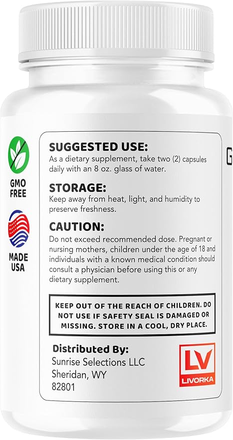 GlucoStasis Blood Balance Support - Official GlucoStasis Capsules Support Supplement All Natural Advanced Formula GlucoStasis Pills Vitamins for Health &amp Wellness 60 Capsules for 1 Month