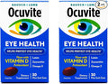 Ocuvite Eye Health Supplement with Vitamin D Mini Softgels 30 Count (Pack of 2)