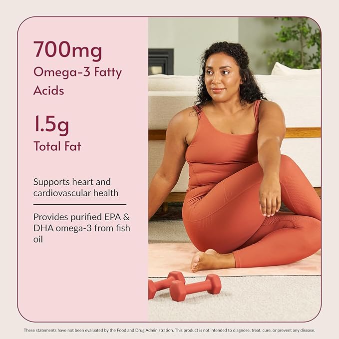 Bariatric Advantage Omega-3 300 EPA DHA Fish Oil Capsules Concentrated Source of Fatty Acids from Sustainably Sourced Cold Water Fish - Lemon Lime 270 Softgels