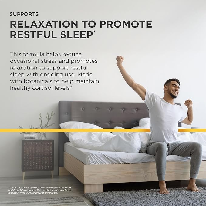Integrative Therapeutics Cortisol Manager - Balance Cortisol &amp Support Relaxation for Restful Sleep* - Includes Ashwagandha &amp L-Theanine for Confidence with Less Stress* - 90 Tablets (45 Servi