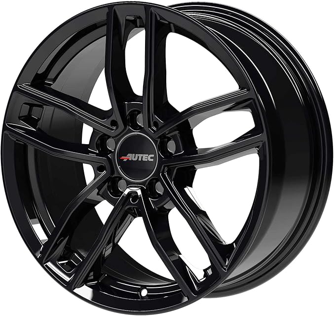 Autec rim MERCADOR 8.0x18 ET40 5x112 Schwarz compatible with Mercedes-Benz A B C CLA E GLA
