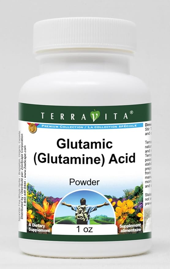 Glutamic (Glutamine) Acid Powder (1 oz ZIN: 513333) - 3 Pack