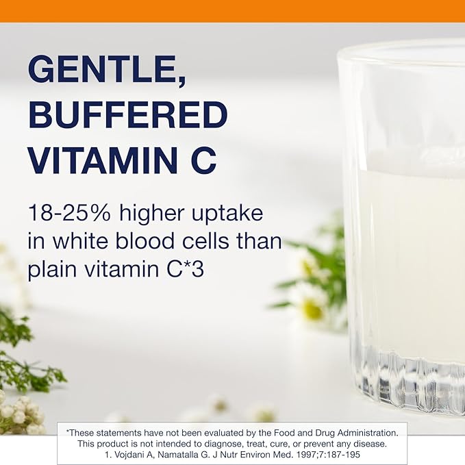 Metagenics Ultra Potent‑C Vitamin C Powder - Immune Support Supplements* - Gentle on Stomach - with Bioflavonoids L‑Glutathione &amp L‑Lysine - Non‑GMO Gluten‑Free - 8.39 oz
