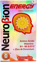 Neurobion Energy Amino Acids 60 Count (Pack of 3)