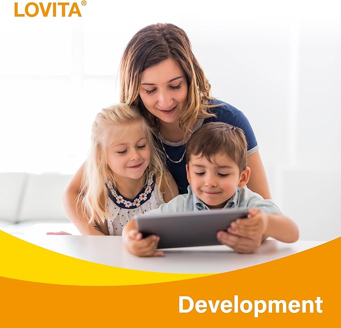 LOVITA Ultimate Family Stock Up Bundle - 6 Adult Fish Oil &amp 6 Kid’s Super Smart DHA Complete Heart Brain &amp Vision Care (12 Pc)