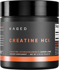 Kaged Creatine HCl Powder | 7X Concentrated vs Mono | Muscle Building &amp Recovery | High Absorption | No Bloating | Creatine for Men &amp Women | Vegan Gluten Free | Lemon Lime | 75 Servings