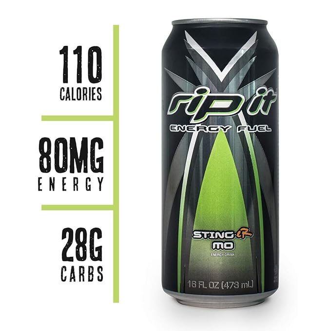 Rip It Energy Drinks Tribute Editions (Stinger 6 Cans)