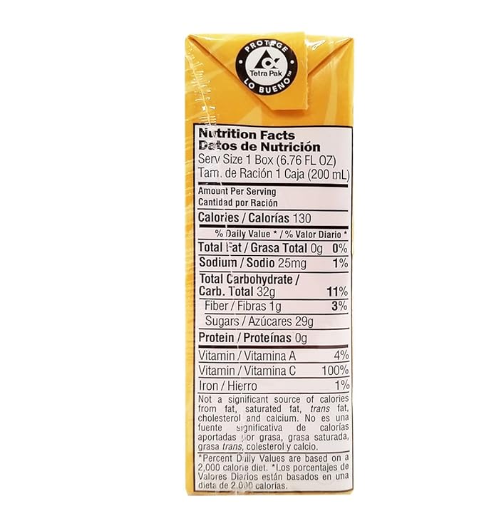 Del Frutal Peach Nectar 6.76 oz - Sabor Melocoton