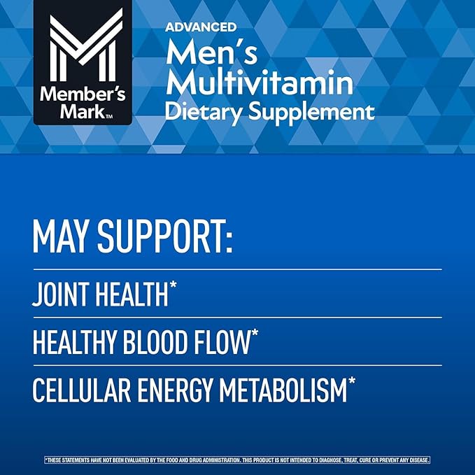 Members Mark Men's Daily Multivitamin (275 Count)
