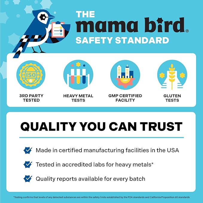 Best Nest Wellness - Mama Bird - Prenatal Multi+ (30 Servings) - Prenatal Vitamins for Women - Supports Baby Brain Health - Organic Herbs Probiotics Digestive Enzymes