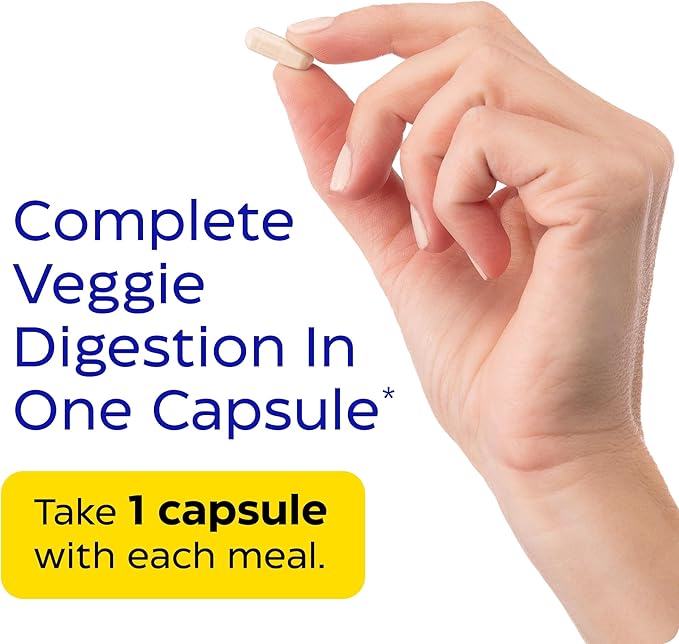 ENZYMEDICA VeggieGest Capsules 60 Count