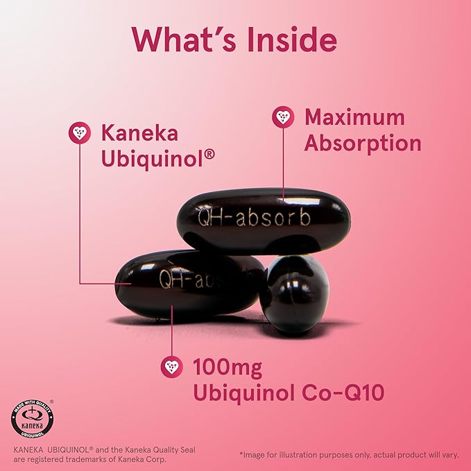 Jarrow Formulas CoQ10 Ubiquinol 100mg 120 Softgels &amp PQQ 20mg 60 Capsules - Mitochondrial &amp Heart Health