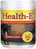 Vitamin E Supplement for Horses High-Potency dl-Alpha Tocopherol Powder Supports Immune Muscle Skin and Nerve Wellness Low Sugar Starch and Fructans (60 Servings)