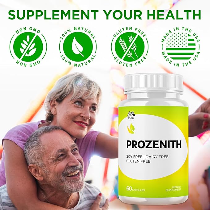 (2 Pack) Prozenith Capsules Official Prozenith Supplement with All Natural Ingredients Pro Zenith Advanced Formula Wellness Support Pills Maximum Strength Vitamin for Men and Women (120 Capsules)